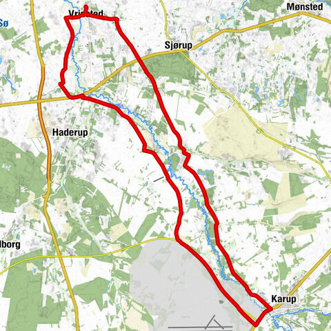 Vridsted - Vridsted Kirke - Vroue - Amstrup