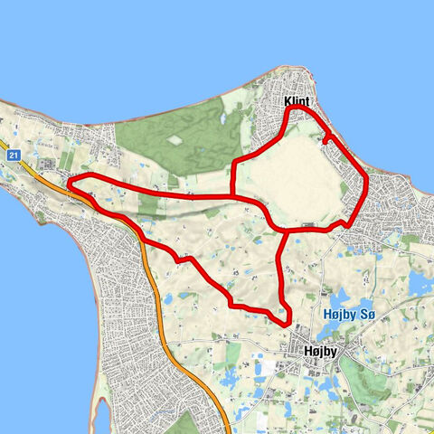 Klint - Nyled Huse - Lumsås Kirke - Odsherred Kommune