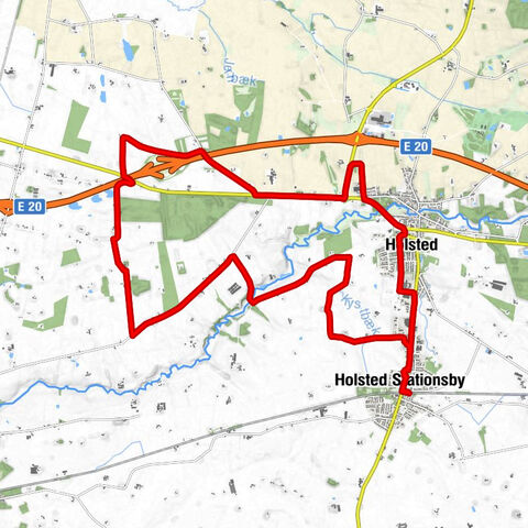 Holsted - Holsted Stationsby - Holsted Vesterby