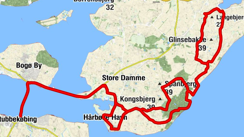 Stubbekøbing - Borgsted - Fanefjord Kirke - FÆRGEN IDA