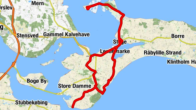 Hårbølle - Færgemandens Hus - Stege Kapel - Nyord Kirke