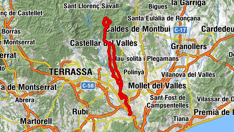 Cerdanyola del Vallès - la Salut - Turó de Can Canyameres