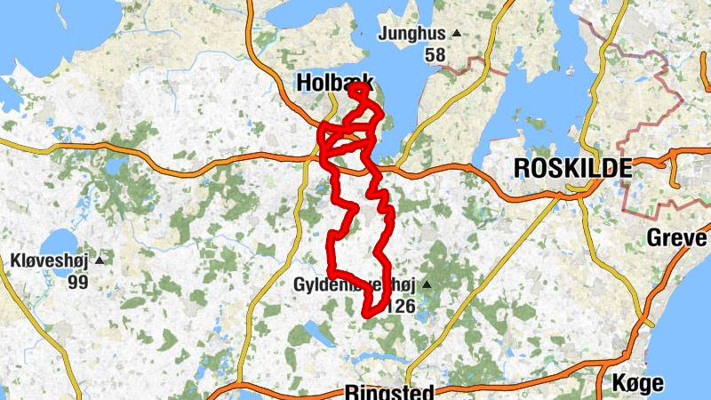 Holbæk - Tjebberup - Ågerup Kirke - Tølløse Kirke