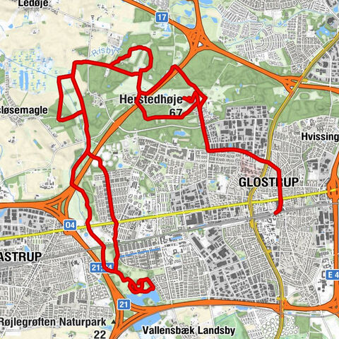Glostrup - Risby-Tippen - Herstedhøje