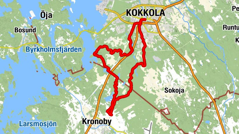 Kokkola - Villahti - Matalamaa