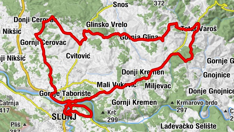 Kučinić - crkva svetog Nikole - Slunj - Barići