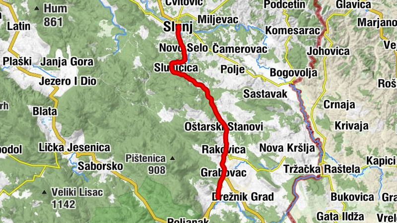 Čatrnja - Plitvička vrela - Plitvički dvori - Plitvice Holiday Resort