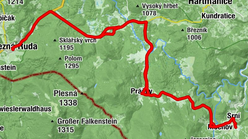 Panna Marie Pomocná - Pod Hůreckým vrchem - Nejsvětější Trojice - Železná Ruda