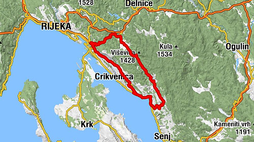 Novi Vinodolski - Kapela Blažena Djevica Marija - Kapelica Svetog Križa - Vagabundina koliba