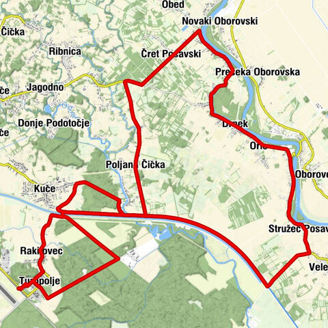 Turopolje - Rakitovec - Poljana Čička
