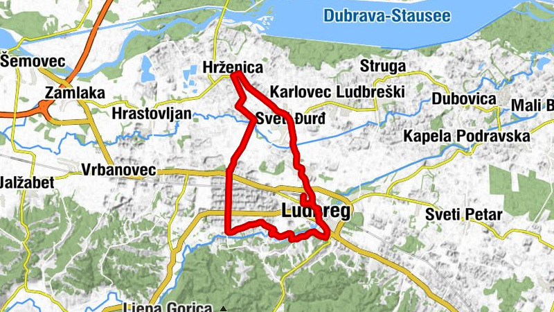 Ludbreg - Crkva svetog Jurja - kapela Majke Božje Žalosne