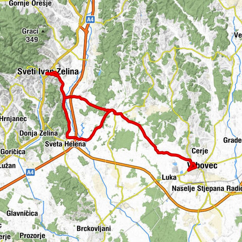 Sveti Ivan Zelina - crkva svetog Ivana Krstitelja - Donja Topličica - Vrbovec