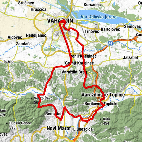 Novi Marof - crkva svetog Nikole - katedrala Uznesenja Blažene Djevice Marije - crkva svetog Martina