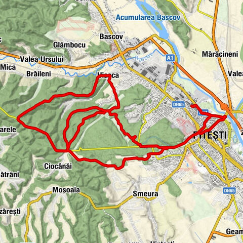 Pitești Nord - Biserica Adventistă - Mănăstirea Trivale - Biserica Romano-Catolică „Sfinții Apostoli Petru și Paul”