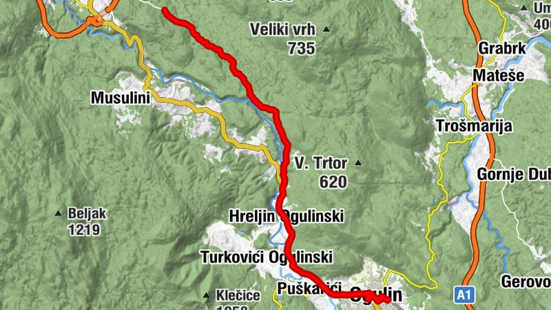 Ogulin - bistro Cane - Crkva Sv Antuna Padovanskog