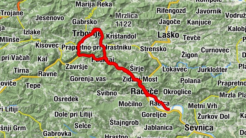 Breg - Radeče - Trbovlje - Hrastnik