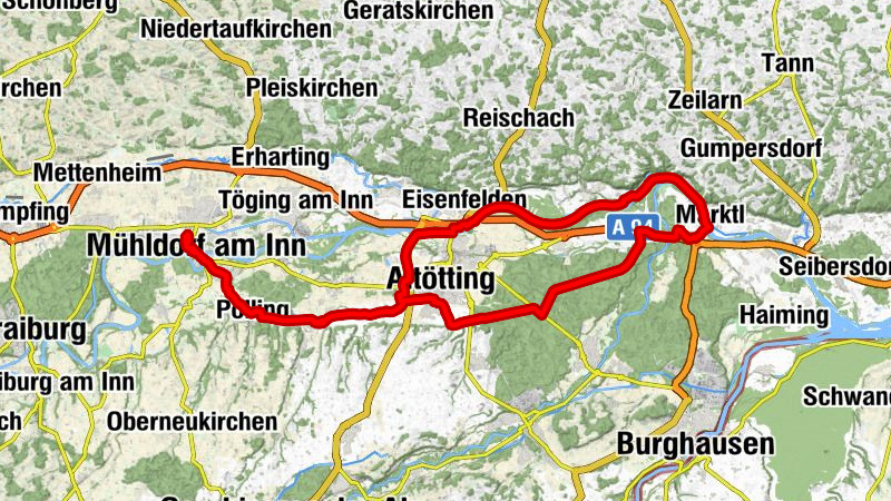 Mühldorf (Oberbay) - Erlöserkirche - St. Georg - Wallfahrtskirche Unschuldige Kinder