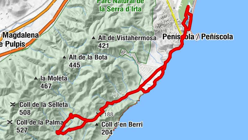 Peníscola / Peñíscola - Urbanització Font Nova - Restaurant Terra d'Irta - Font del Mas del Senyor