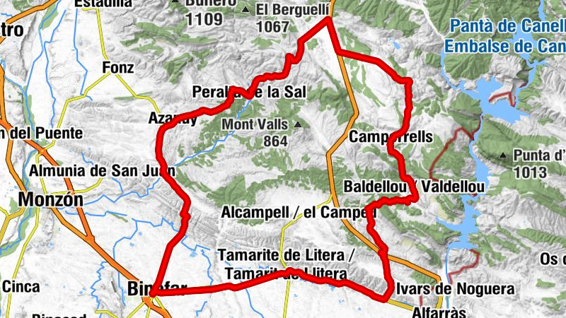 Binefar - Binéfar - Tamarite de Litera / Tamarit de Llitera - Santuario de San José de Calasanz