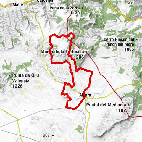 Estación de Alpera - Alpera - Las Hoyicas - El Saltador