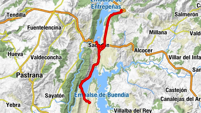 Sacedón - Ermita San Andres de Poyos - Pantano de Buendía