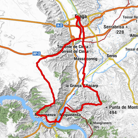 Fraga - Punta del Calvari - Bar Restaurant Montse - Sant Bartomeu