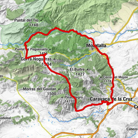 Caravaca de la Cruz - El Pizcalejo - Moratalla - La Pava