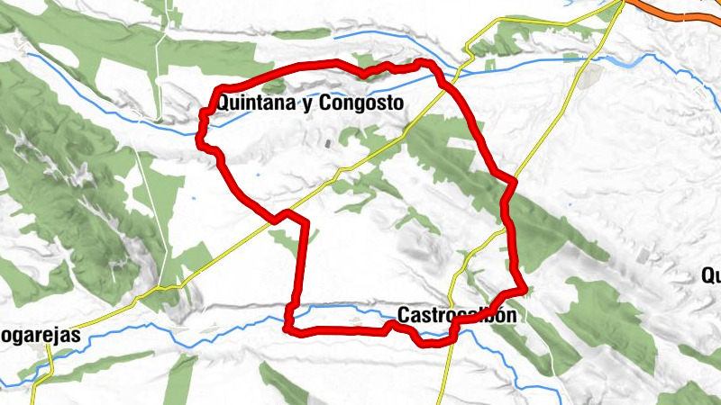Felechares de la Valdería - Palacios de Jamuz - Herreros de Jamuz - Castrocalbón