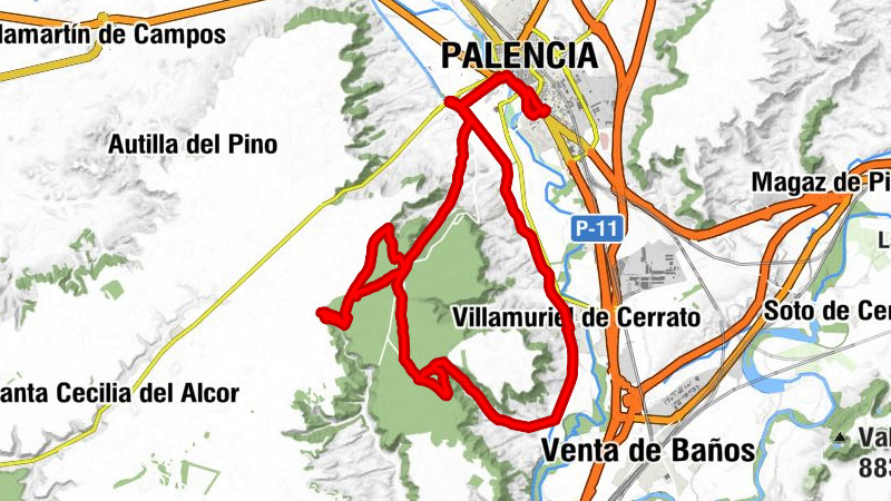 Campo de la Juventud - Palencia - Ciudad Jardín Virgen del Milagro - Villamuriel de Cerrato