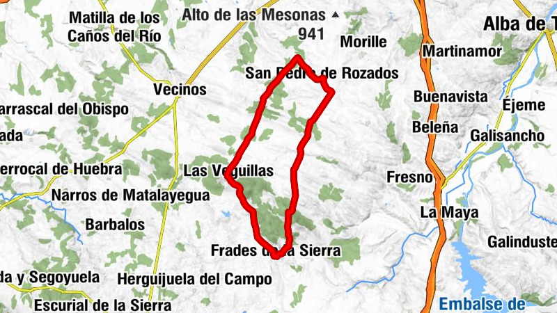 Restaurante VII Carreras - San Pedro de Rozados - Calzadilla de Mendigos - Frades de la Sierra