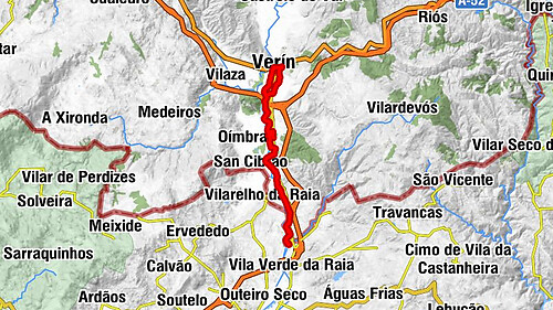 Verín - A Facuca - Queizás - O Terrón