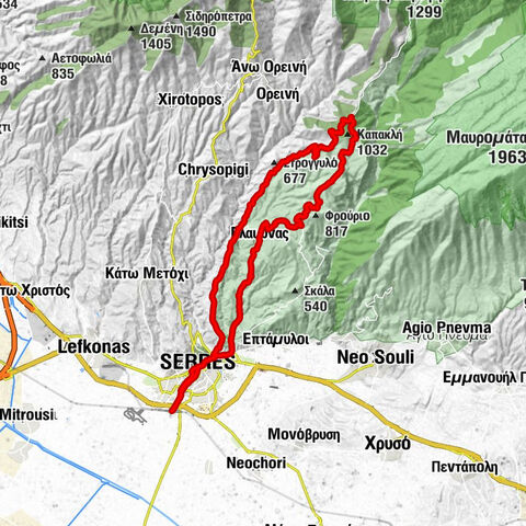 Σέρραι - Τιμίου Σταυρού - Κέντρο-Ταξιάρχες - Σέρρες
