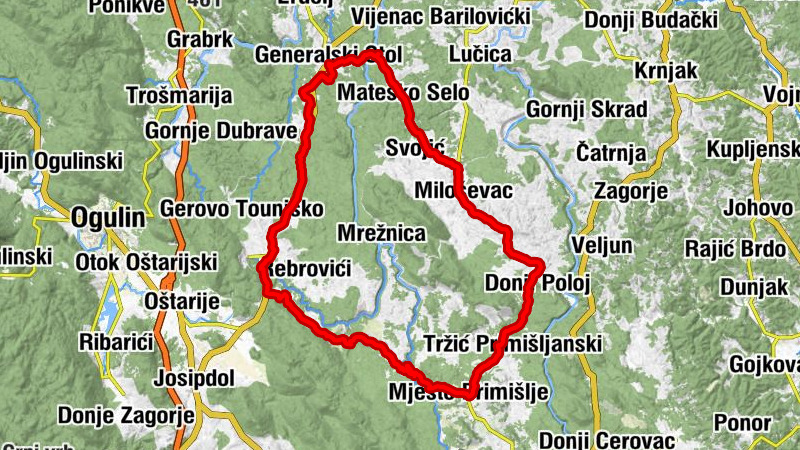 Generalski Stol - crkva svetog Jurja - Gradina