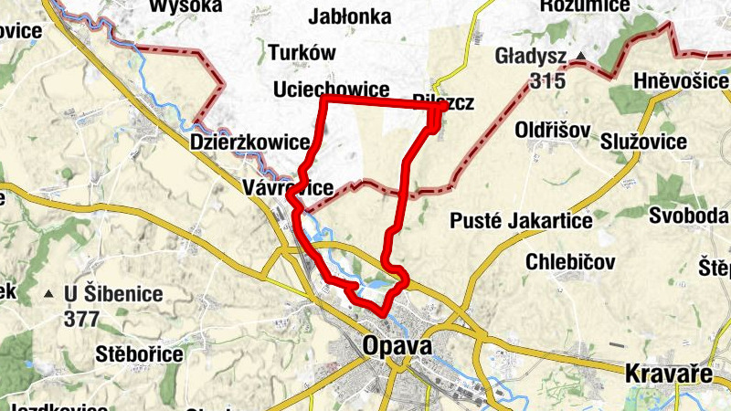 Kościół parafialny pw. Wniebowzięcia Najświętszej Maryi Panny - Pilszcz - Opava - Palhanec