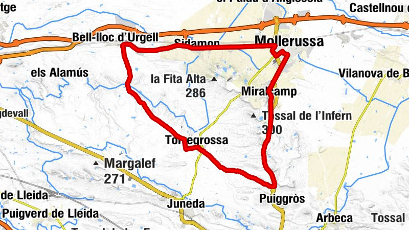 El Bressol de Miralcamp - Tossalet de l'Àliga - Braseria Els 4 Llops - Mollerussa