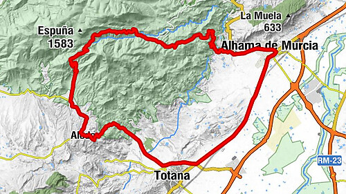 Venta de la Rata - Cabezo del Aire - Venta la Rata - Totana