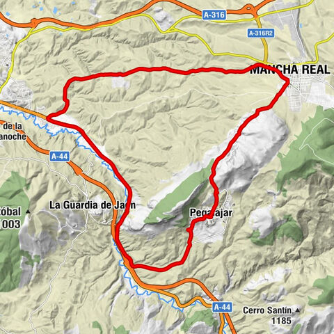 Pegalajar - Puerta Mágina - Mancha Real - La Alcuza