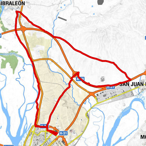 Huelva - Peguerillas - Los Salones - Gibraleón