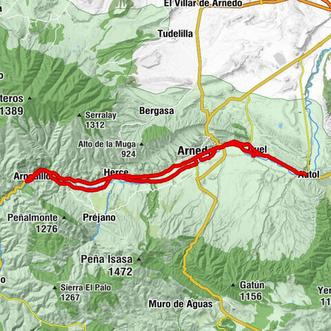 Autol - Alto del Gollizo - Arnedo - San Servando y San Germán