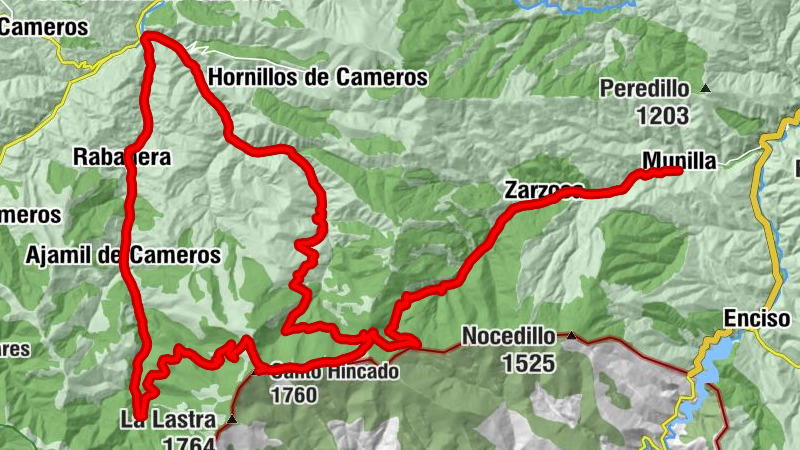 Munilla - Zarzosa - Canto Hincado - Ermita de San Miguel