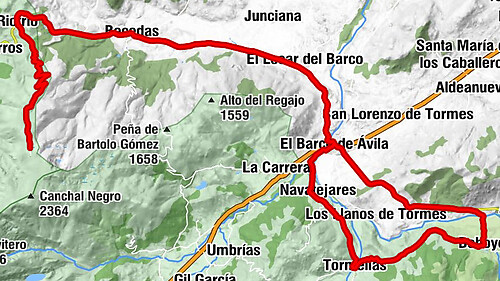 Hermosillo - Puerto de la Hoya - Ermita de Santísimo Cristo del Caño - Piedra Blanca