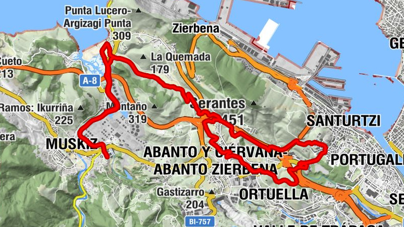 Muskiz - Abanto y Ciérvana-Abanto Zierbena - Santurtzi