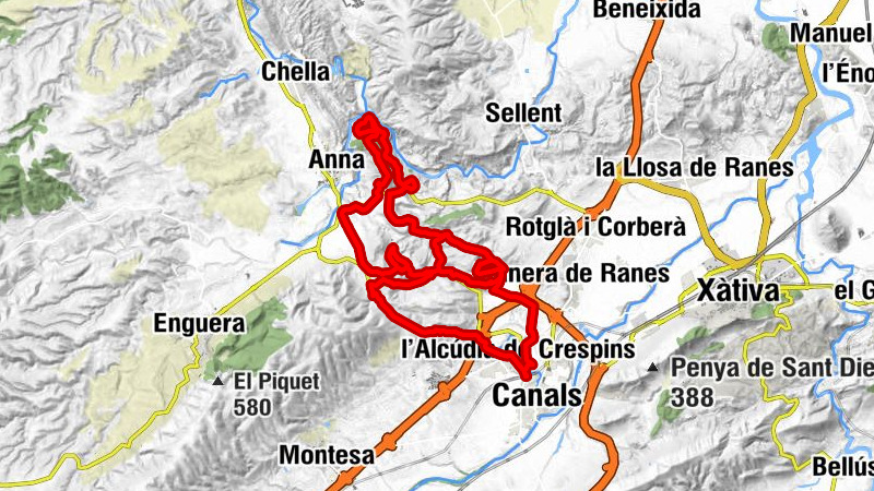 Canals - l'Alcúdia de Crespins - Estubeny