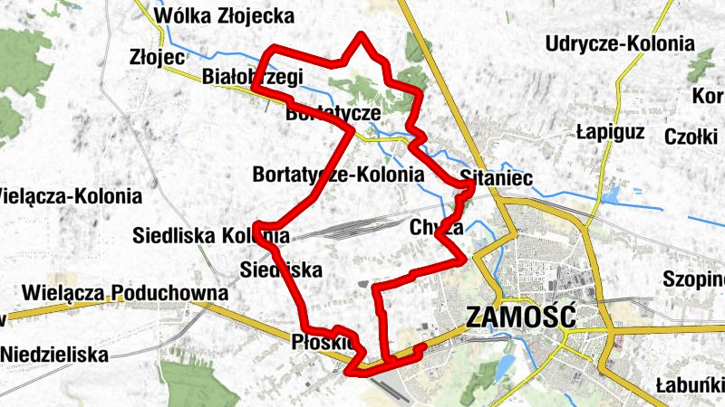 Osiedle Stare Miasto - Zamość - Kościół pw. Matki Bożej Fatimskiej w Bortatyczach - Kościół pw. Błogosławionego Czesława w Siedliskach