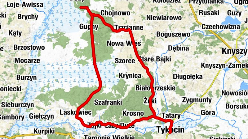 Barwik - Dobarz - Gugny - Tykocin