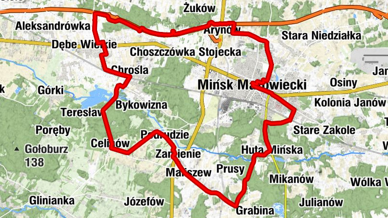 Anielina - Kościół pw. Zwiastowania Pańskiego - Kościół pw. Narodzenia Najświętszej Maryi Panny - Mińsk Mazowiecki
