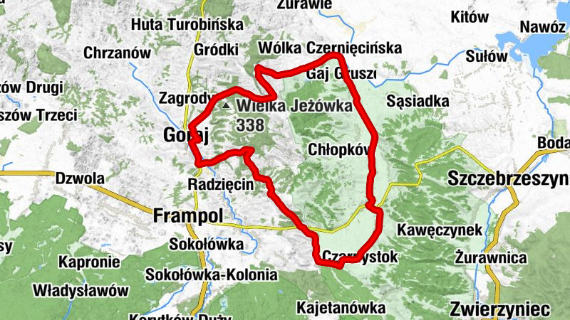 Hucisko - Kościół pw. Najświętszego Serca Pana Jezusa w Gilowie - Świniarki - Koniec