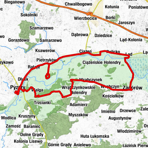 Ląd - Kaplica filialna pw. Matki Bożej Różańcowej - Kościół Narodzenia Najświętszej Maryi Panny - Kościół pw. św. Apostołów Piotra i Pawła