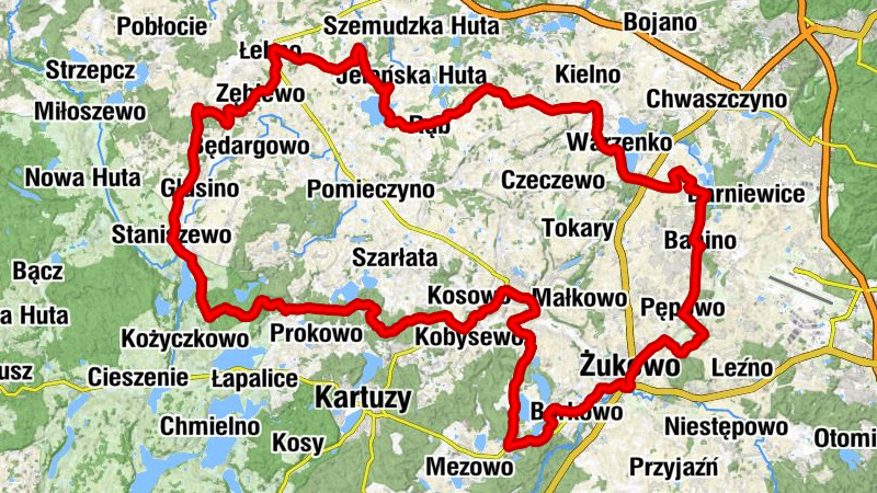 Borowo - Kościół pw. Narodzenia Najświętszej Maryi Panny - Kościół Świętego Jana Chrzciciela - Checz Rybacka