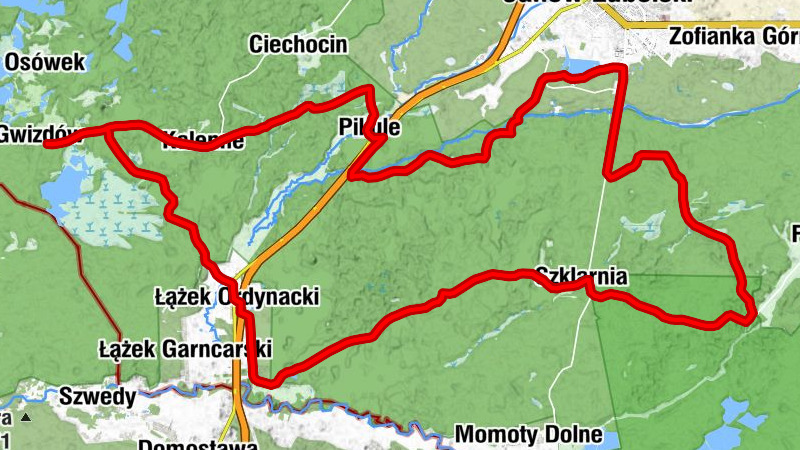 Gwizdów - Kalenne - Pikule - Zajazd Przy Kominku